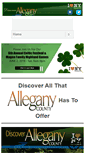 Mobile Screenshot of discoveralleganycounty.com